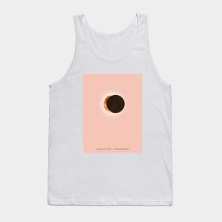 Lunar Eclipse - Orange Moon Tank Top